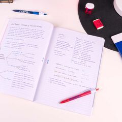 Libreta A4 48 hojas raya Milan Nata 624 azul