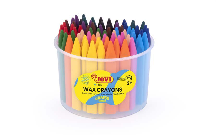 Ceres pl&agrave;stiques Jovicolor Triwax 72u Pack escolar