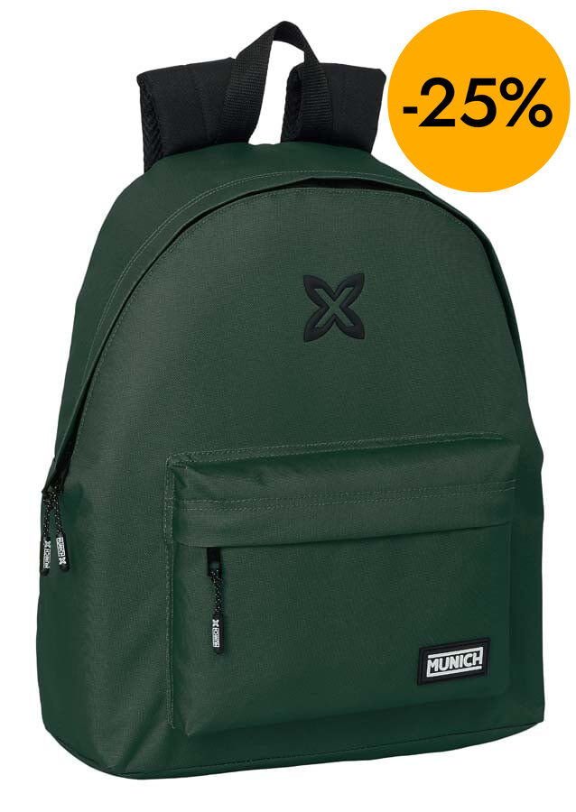 Mochila Munich Basic verde menta