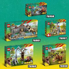 LEGO® Jurassic Park Escapada del Velociraptor 76957
