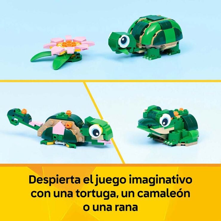 LEGO® LEGO Creator Tortuga amb Flor de Nenúfar 31377