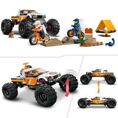 LEGO® City Tot Terreny 4x4 Aventurer 60387