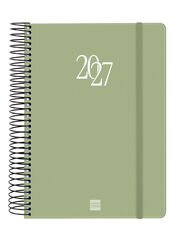 Agenda Finocam My D&iacute;a P&aacute;gina 2027 Catal&aacute;n Verde