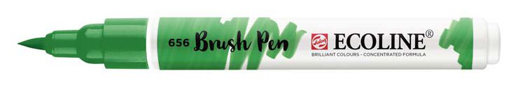 Rotulador Ecoline Brush Pen verde bosque 656
