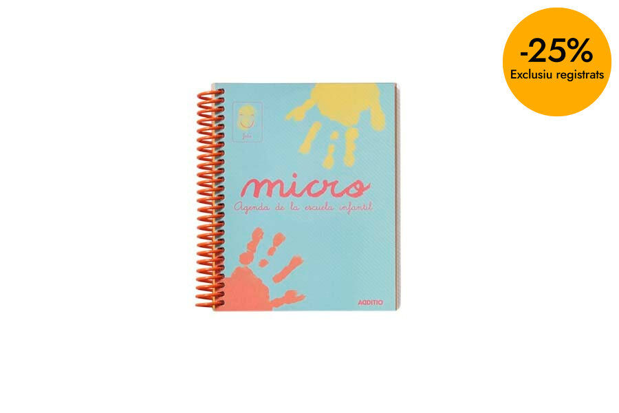 Agenda Jard&iacute;n de infancia Additio Micro castellano