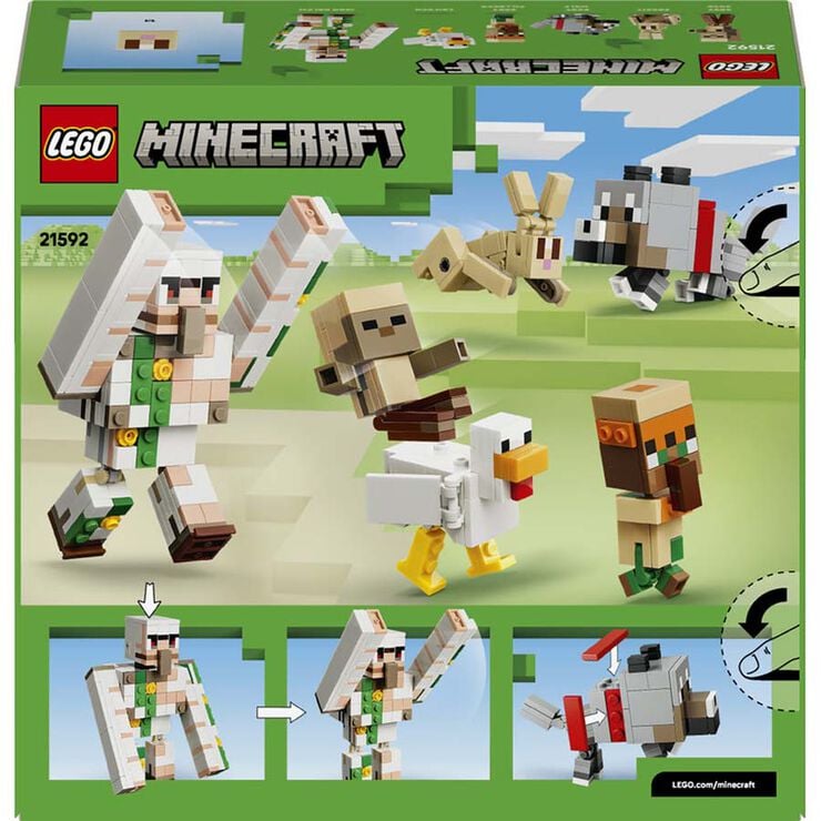 LEGO&reg; Minecraft Ataque del Chicken Jockey en el Desierto 21592