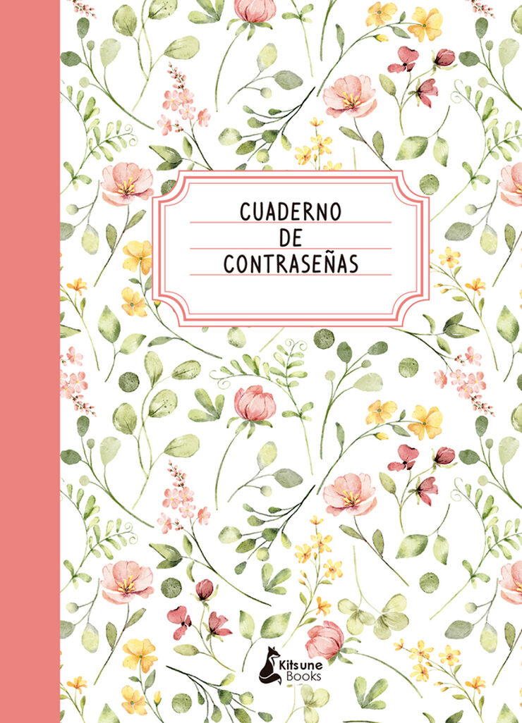 Cuaderno de contraseñas (rosa)