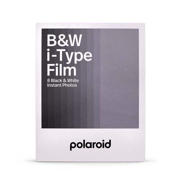 Polaroid Originals Now i-Type - Cámara de película instantánea (negro y  blanco) con película instantánea a color para cámaras i-Type y paquete de