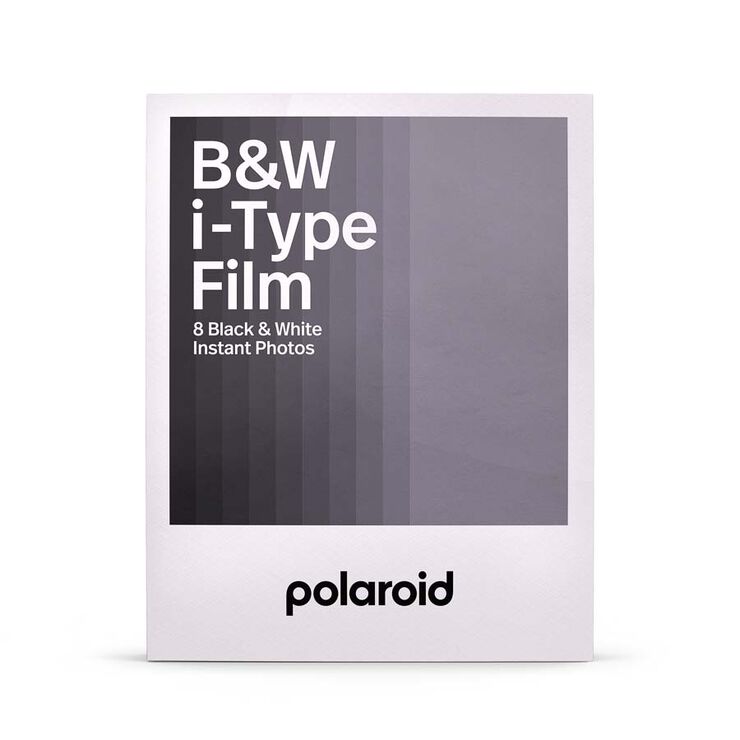 Película instantánea Polaroid i-Type Blanco y Negro, 8 hojas Película instantánea Polaroid i-Type Blanco y Negro, 8 hojas