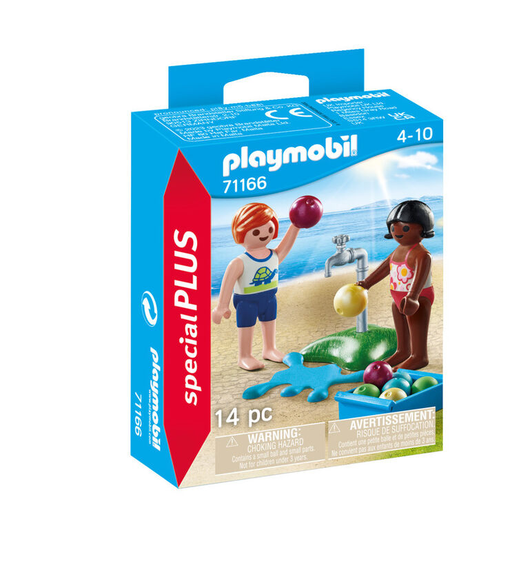 Playmobil Special Plus Nens amb globus d'aigua 71166