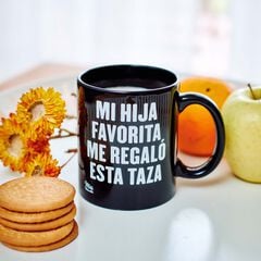 Taza ''Mi hija favorita me regaló esta taza''