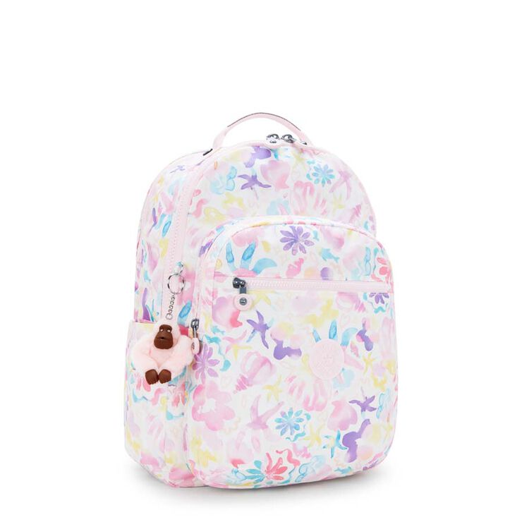 Mochila Kipling Seoul Lap Aqua Sea