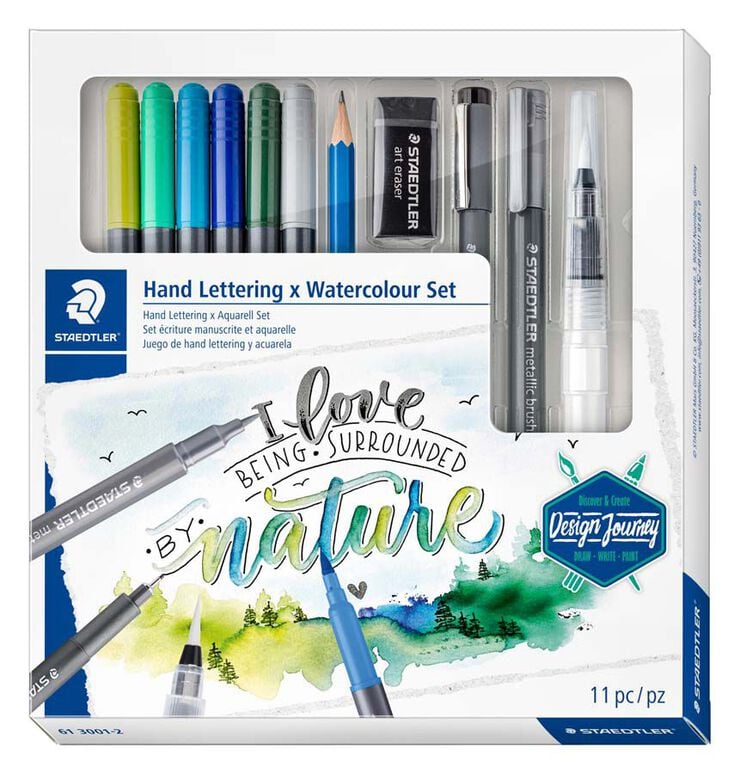 Set Lettering Design Journey Staedtler