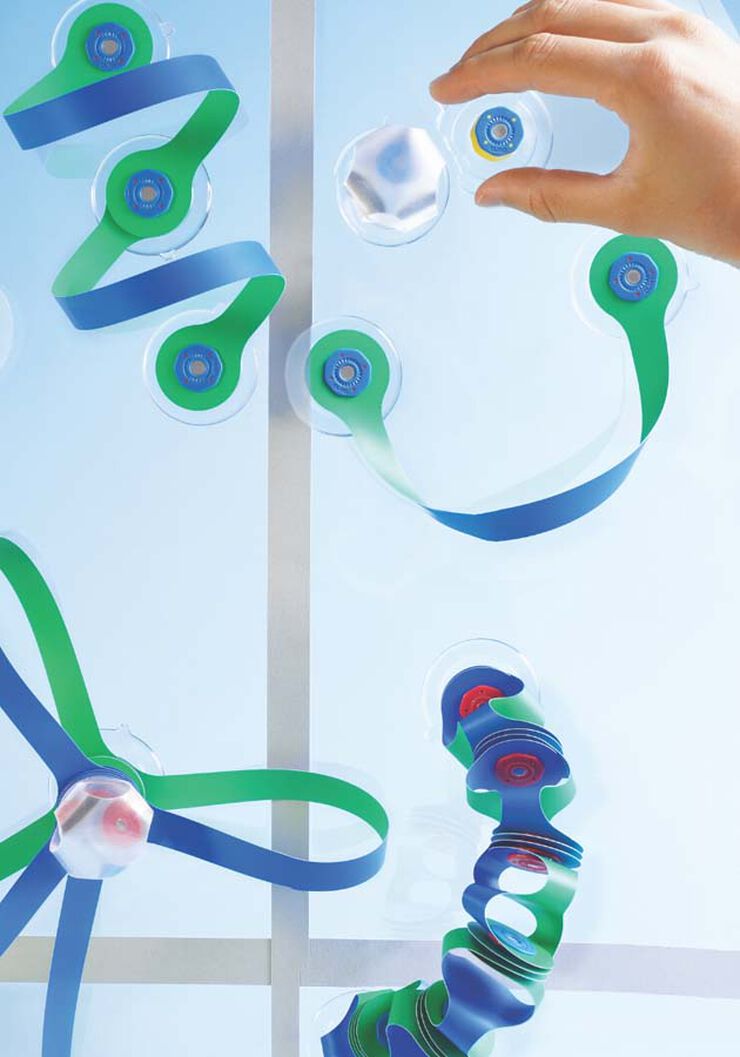 Construcción Magnética Clixo Ventana 24 piezas