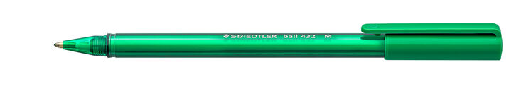 Bolígrafo Stick 432 M verde 10u