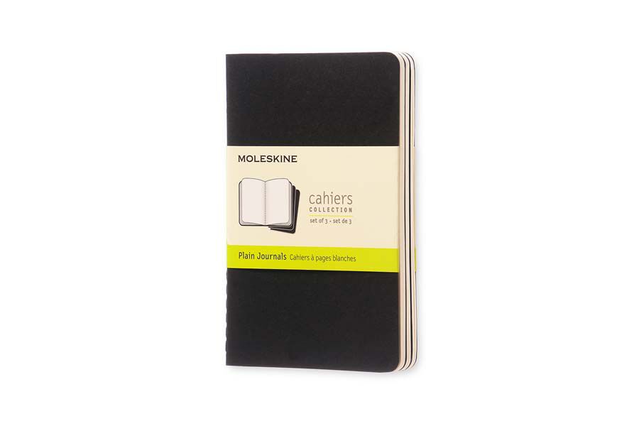 Pack 3 Llibretes Moleskine P negre llis