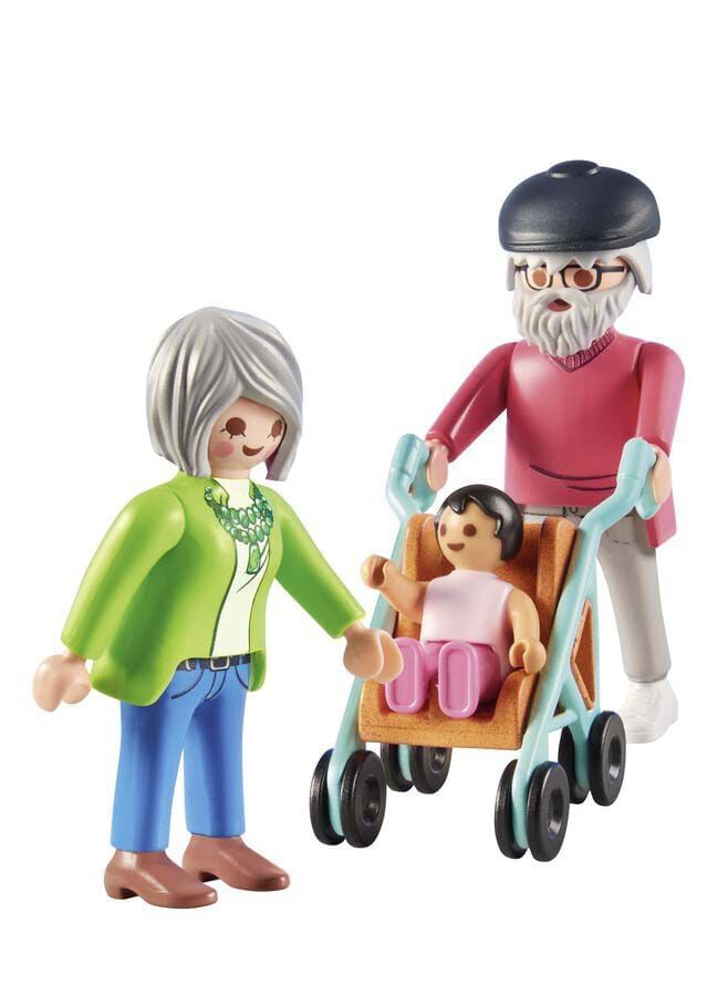 Playmobil My Life Abuelos y Beb&eacute; 71613