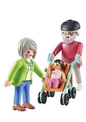 Playmobil My Life Abuelos y Beb&eacute; 71613