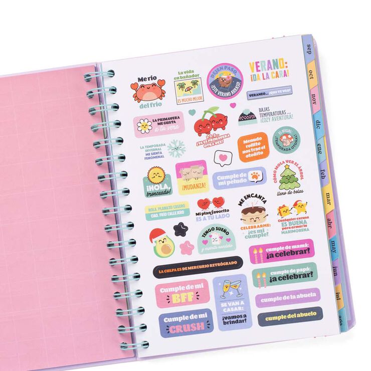 Agenda escolar Mr. Wonderful Wonder setm/vista cas 2025-26 Algo mágico me espera