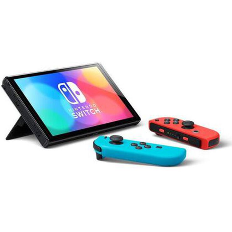 Consola Nintendo Switch Oled Vermella/Blau