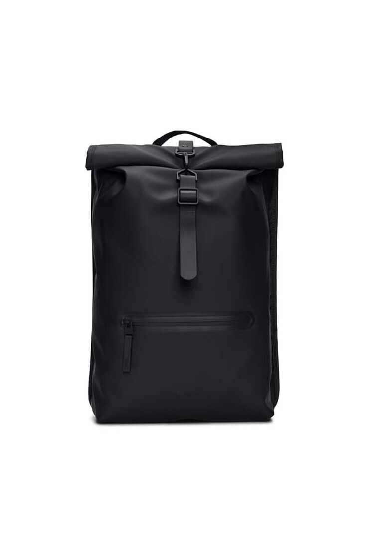 Mochila Rains Rolltop black