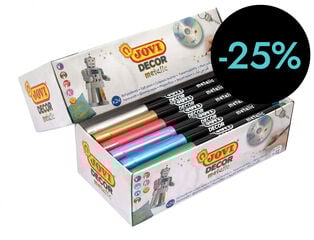Rotulador Jovi Decormetalic 24u