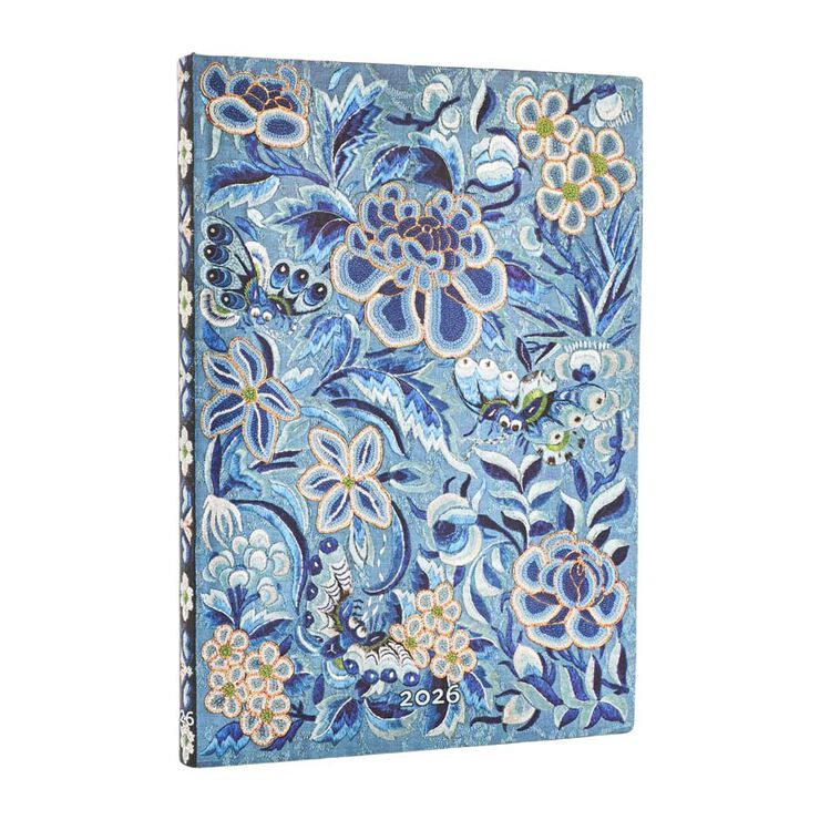 Agenda Paperblanks Flexi Salze Blau Midi apaïsada setm/vista cas 2026