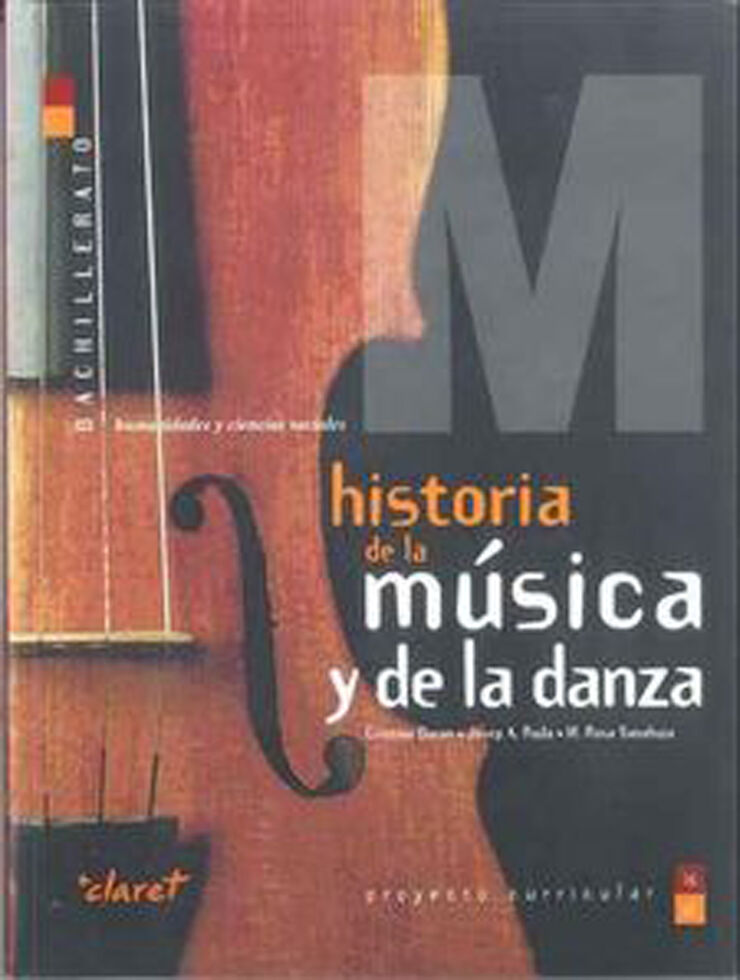 Historia de la Música y de la Danza Bachillerato