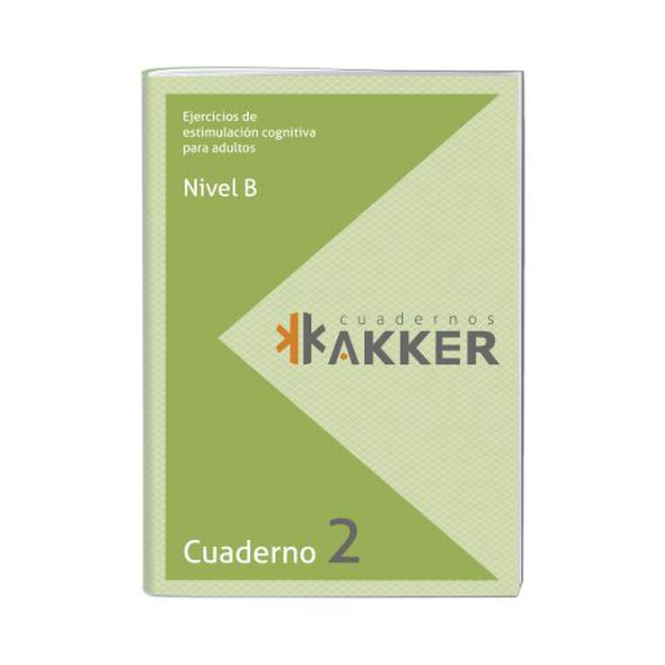 Ejercicios de Estimulación Cognitiva para adultos Nivel B Cuaderno 2 Akker