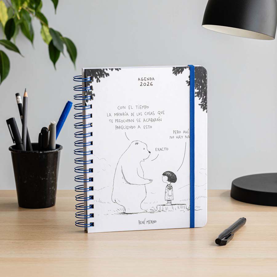 Agenda Ren&eacute; Merino castell&agrave; setm/vista 2026