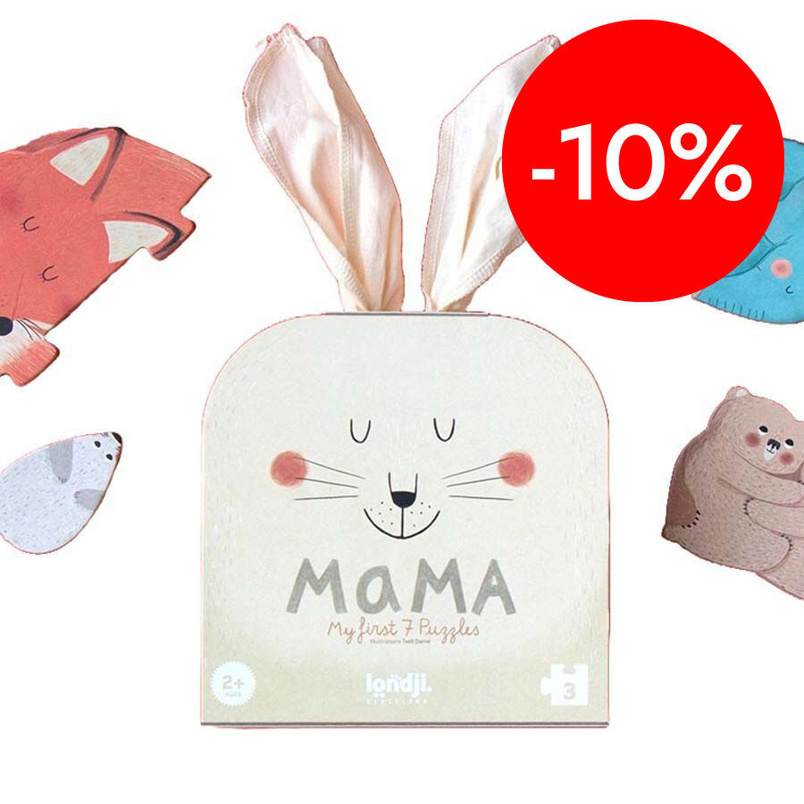 Puzle 3 piezas Mama
