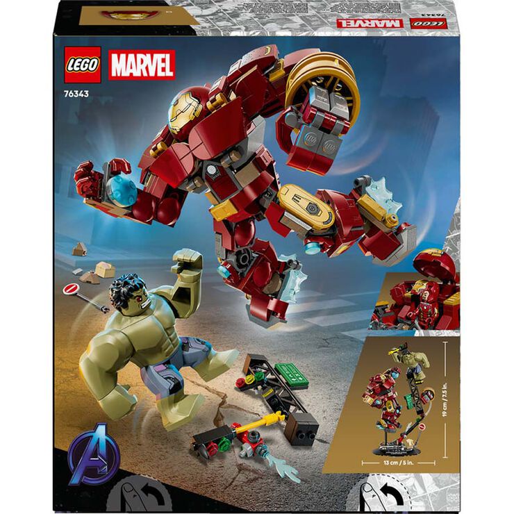 LEGO® Super Heroes Batalla Llegendària: Hulkbuster vs. Hulk 76343