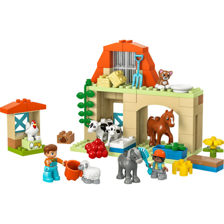 LEGO DUPLO - Juego de animales salvajes del océano 10972, con figuras de  animales marinos de ballena y tortuga, juguetes educativos con divertidos