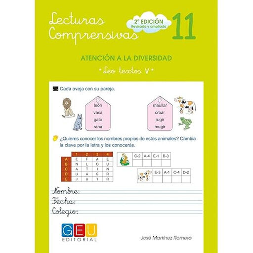 Lecturas Comprensivas 11 3E