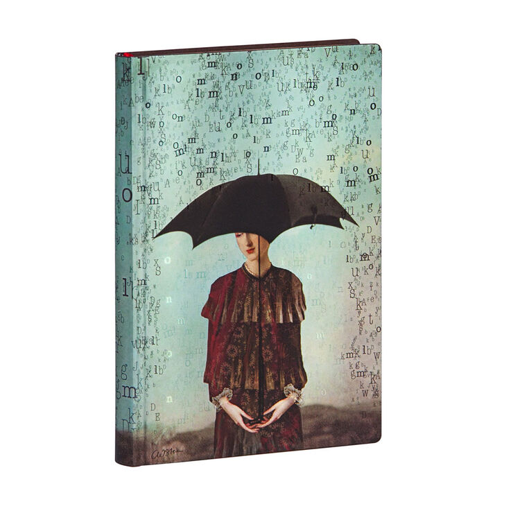 Llibreta Paperblanks Flexis mini - Pluja de lletres ratlla