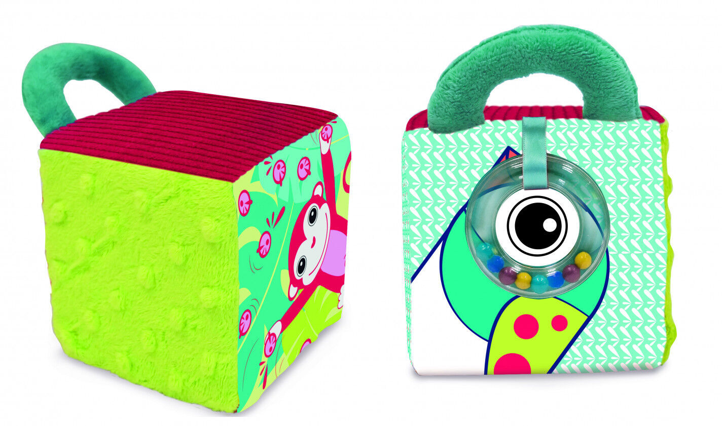 Cubo de actividades ropa