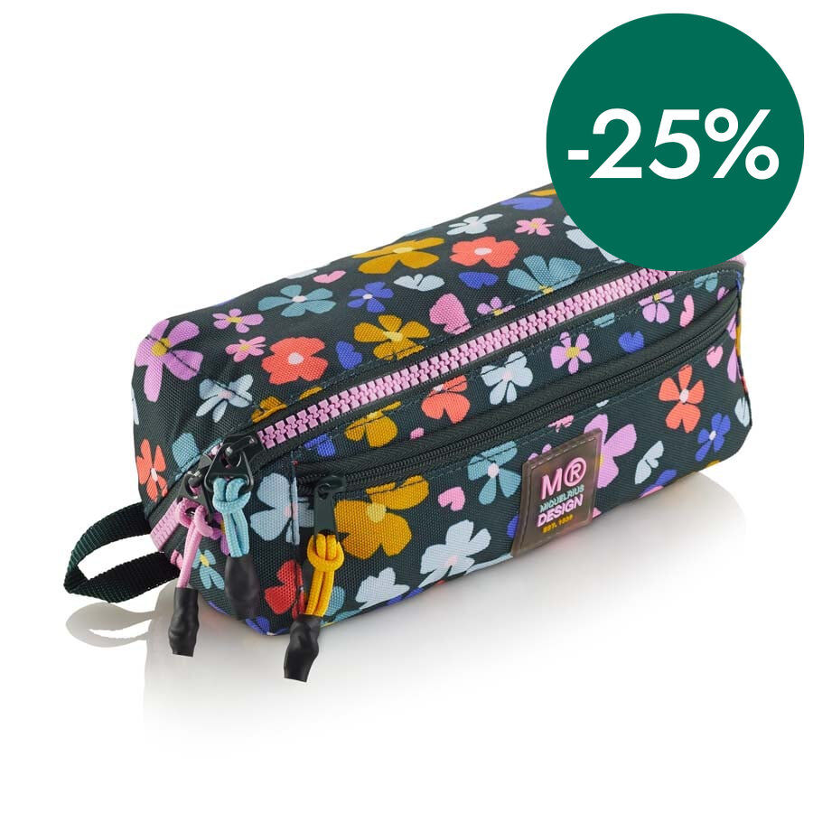 Estuche cuadrado reciclado Miquelrius Spring Night