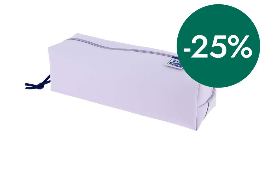 Estoig quadrat Oxford Live & Go malva