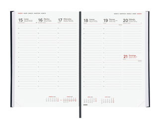 Agenda Finocam Milano Setmana Vista Vertical 2027 Castell&agrave; Negre