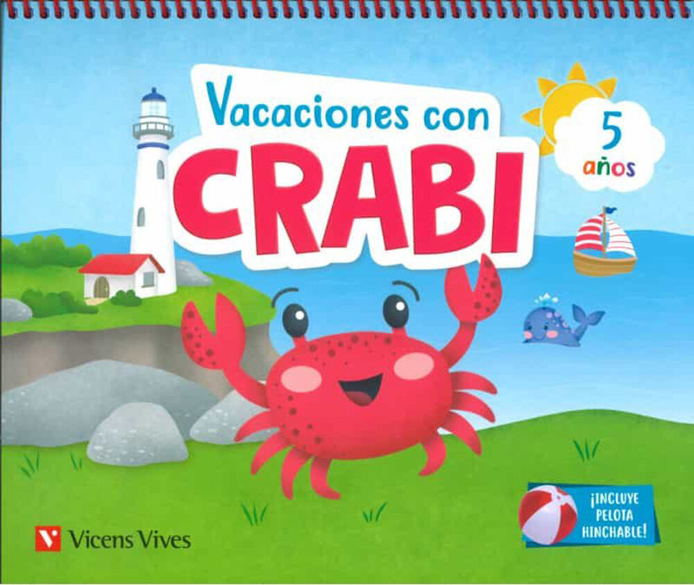 VV P5 VACACIONES CON CRABI Vicens Vives- 9788468266954