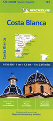 Mapa zoom Costa Blanca Mapa zoom Costa Blanca