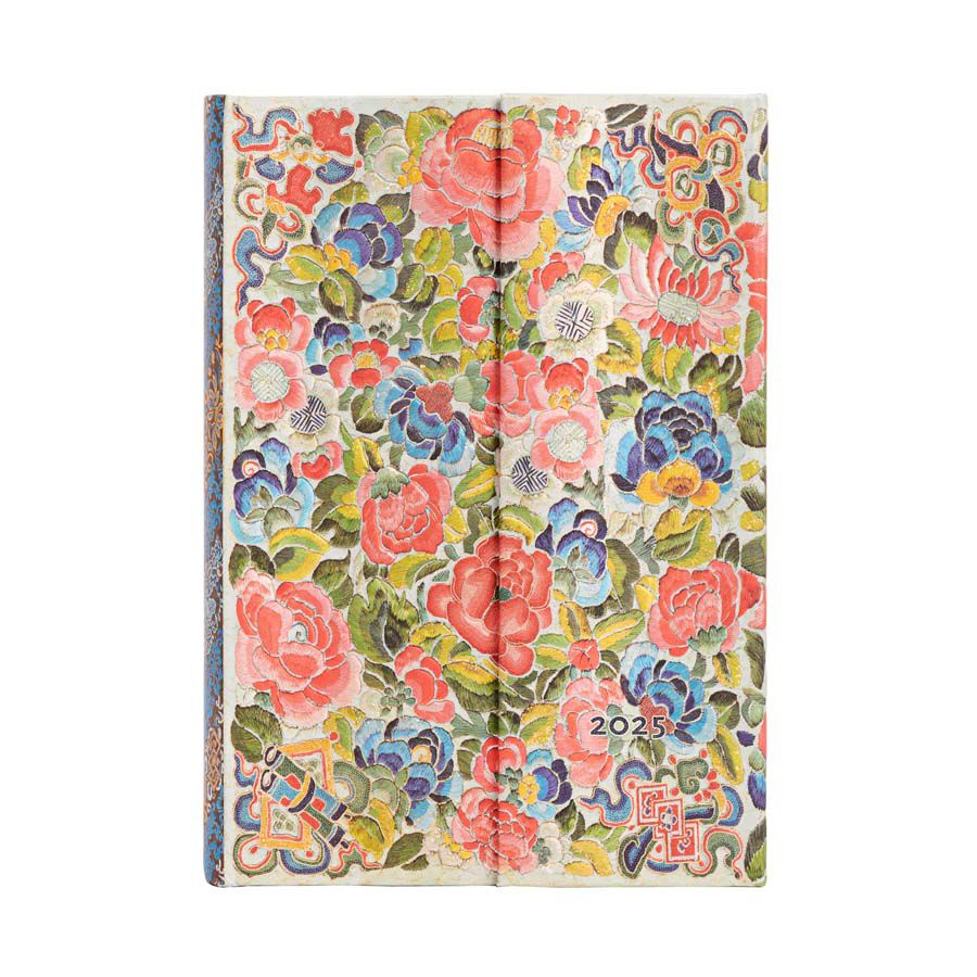 Agenda Paperblanks Jard&iacute;n Perals Mini d&iacute;a/p&aacute;g castellano 2025