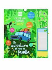 Calendario Pared Finocam 16M Plus Castellano 2026-27 Familiar