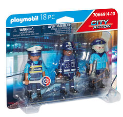 Playmobil City Action Set Figures Policia (70669)