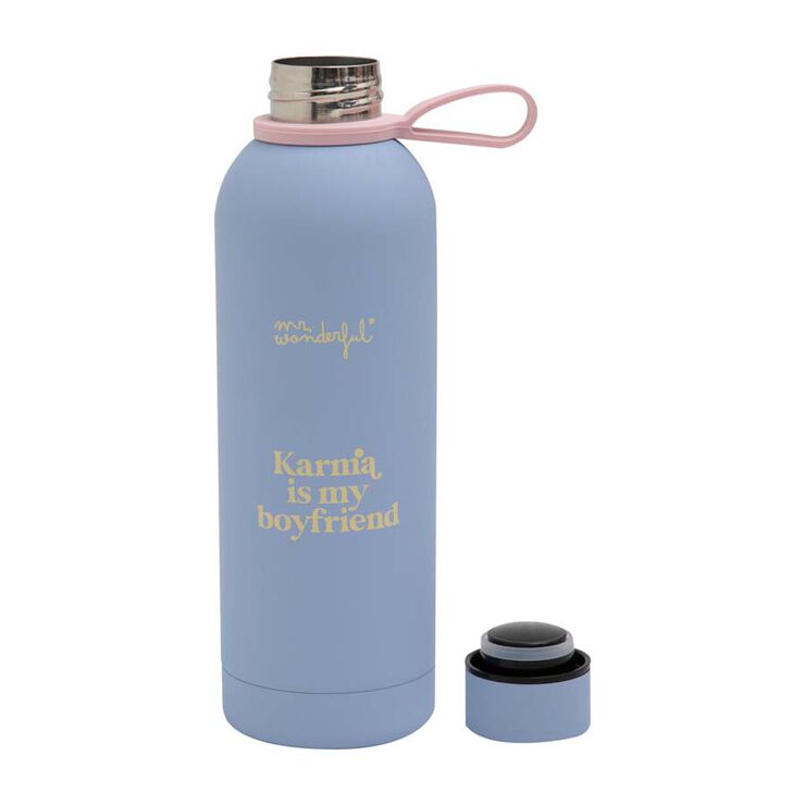 Botella térmica 500ml Mr.Wonderful Karma is my Boyfriend