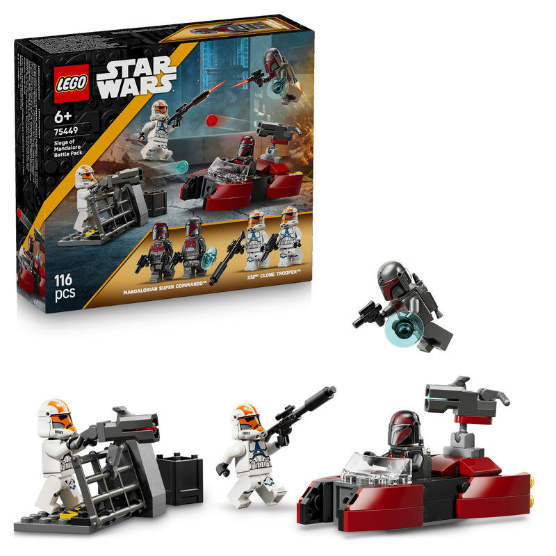 LEGO&reg; Star Wars TM Pack de Combate: Asedio de Mandalore 75449