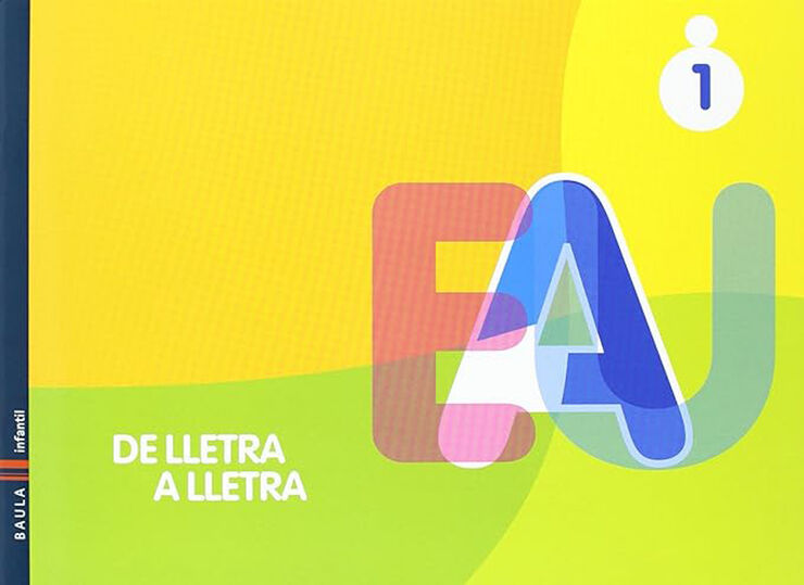 Cal·ligrafia 1 Lletra a Lletra Infantil Baula