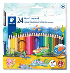 Lápices de colores Stedtler Noris Aquarell 24u