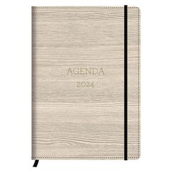 Agenda Senfort A5 dia/pàg cat 2024 Luxury Nordic