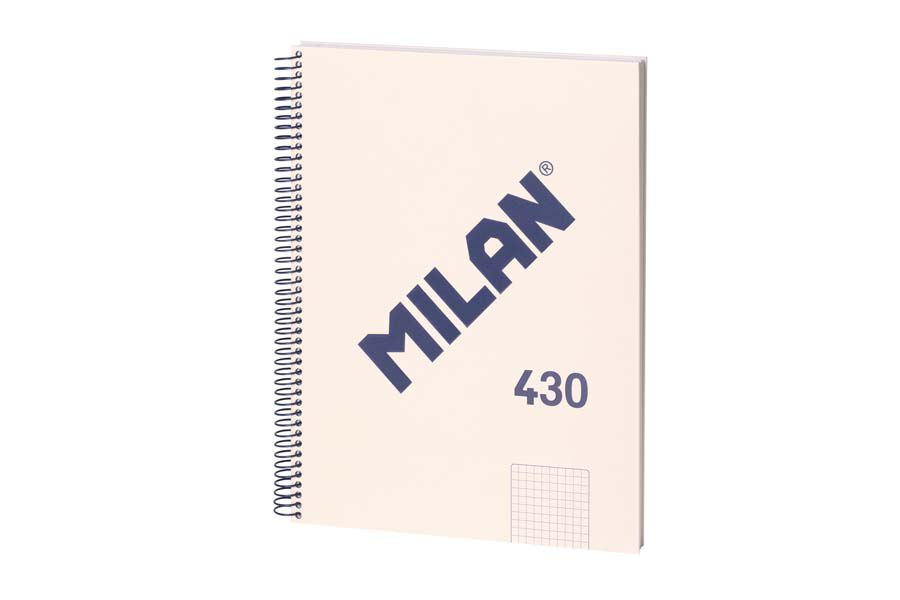 Notebook 1 A4 80 hojas 5x5 Milan 1918 beige